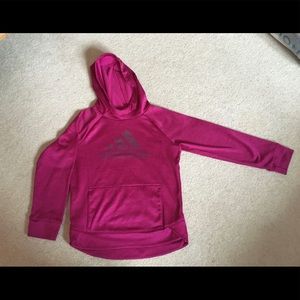 Girls’ Size M (10/12) Adidas hoodie sweatshirt